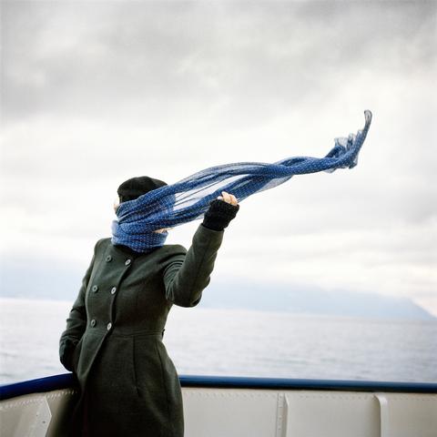 La femme au foulard, 2015, Lac sensible
<br>© Sarah Carp