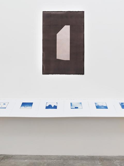 Box IV (Van Dyke photogram), 2018,  exhibition view
<br>© David Gagnebin-de Bons