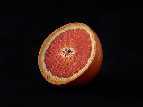 New Artificiality, 2015- / Failed 3D-printed Orange
<br>© Catherine Leutenegger